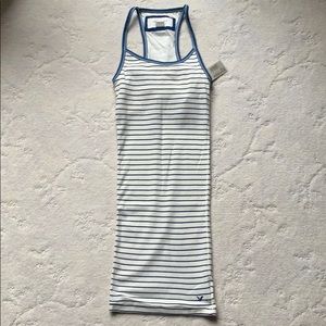 American Eagle 🦅 Blue/Cream Racer Back Tank Top